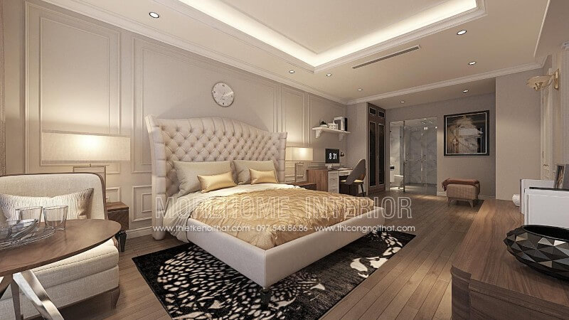 Giường ngủ biệt thự Giường ngủ biệt thự