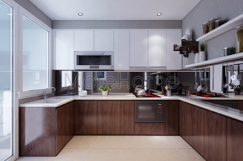 Nội thất phòng bếp tiện nghi và sang trọng luôn mang đến cho những người nội trợ cảm hứng nấu ăn tốt nhất Nội thất phòng bếp