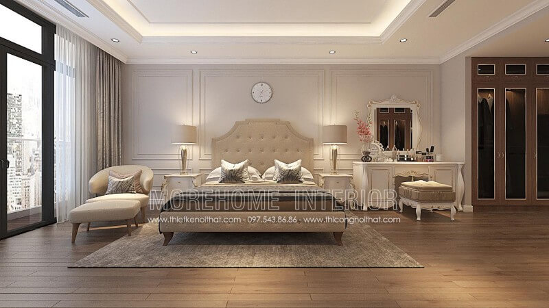 Giường ngủ bọc nỉ Giường ngủ bọc nỉ