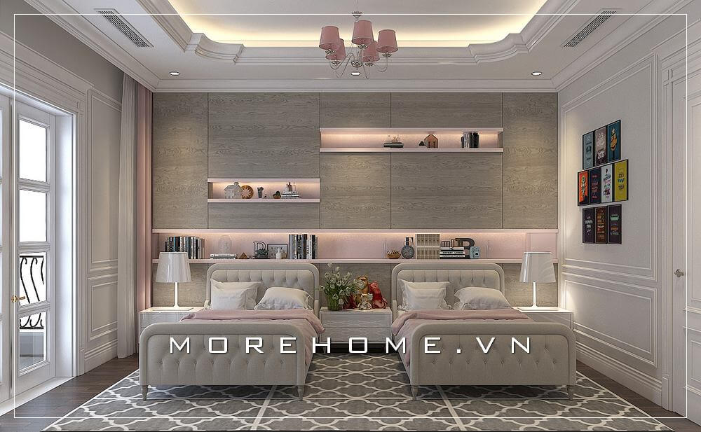 Giường ngủ bọc nỉ Giường ngủ bọc nỉ