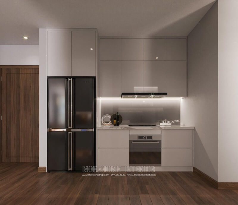 Sang trọng và tiện nghi với mẫu tủ bếp chung cư đẹp Tủ bếp đẹp, tủ bếp đẹp hiện đại, tủ bếp An Cường, tủ bếp cao cấp