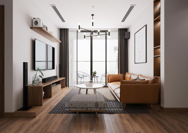 Trang trí phòng khách chung cư Thiết kế phòng khách chung cư